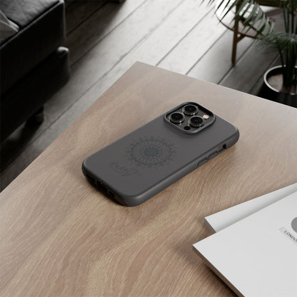 Black Mandala iPhone Case | Refined Calm in Every Curve
