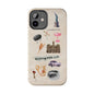 Vintage Stickers iPhone Case