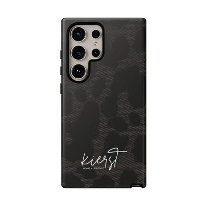 Black Leopard Samsung Galaxy Phone Case