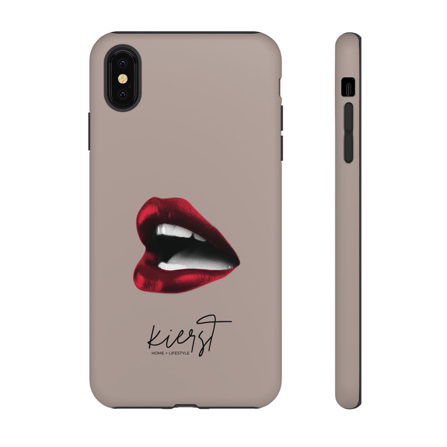 Retro Red Lips iPhone Case | Pop Art Meets Polished