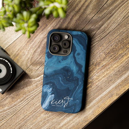 Blue Marble iPhone Case | Bold, Rich, & Unapologetically Refined