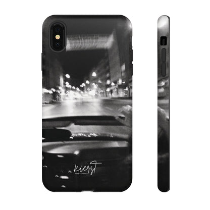 Faded Summer Nights iPhone Case | A Cinematic Blur of City Lights and Nostalgia