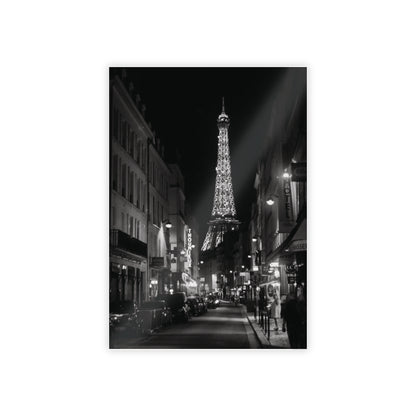 Dreaming of Paris Black & White Gloss Posters