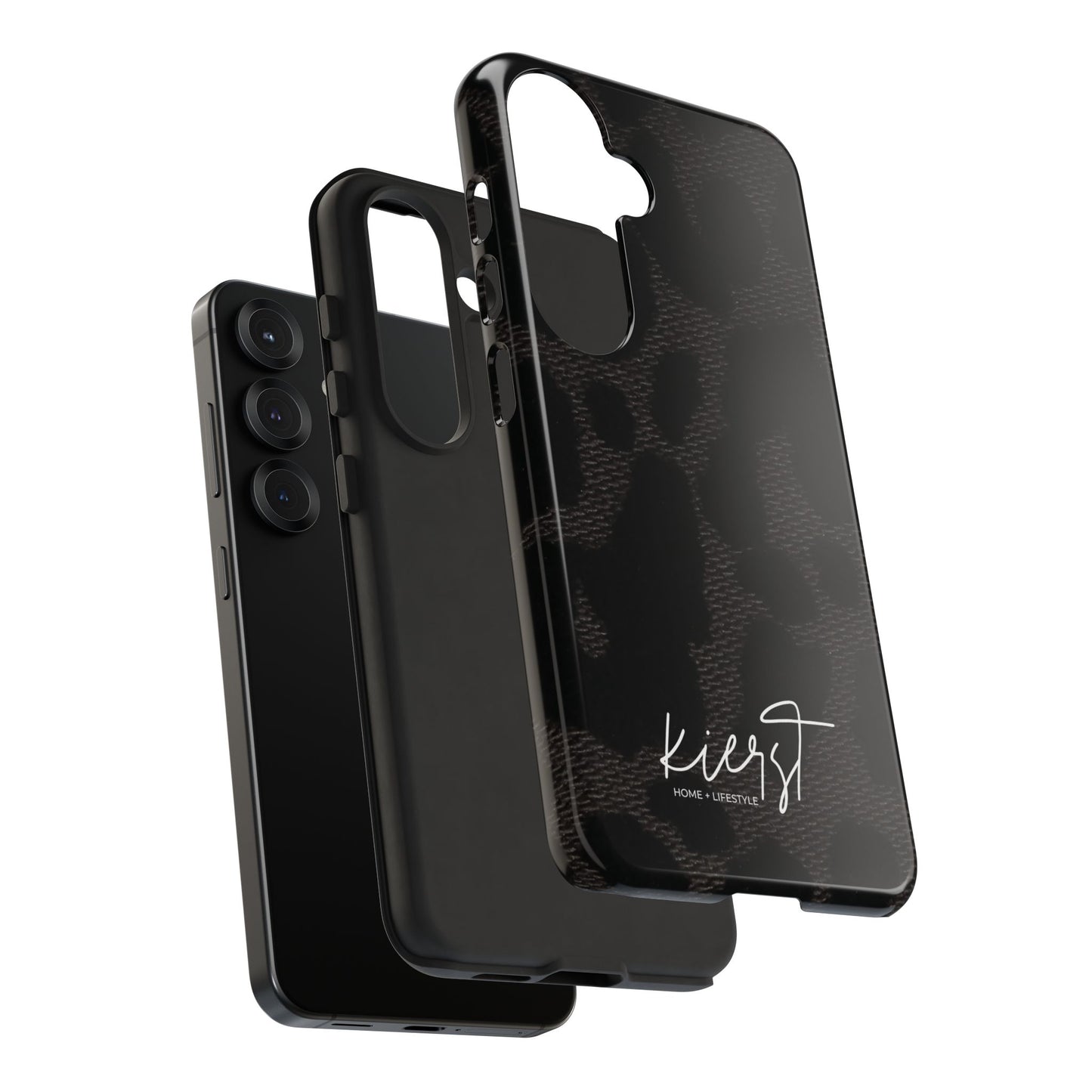 Black Leopard Samsung Galaxy Phone Case
