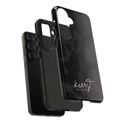 Black Leopard Samsung Galaxy Phone Case