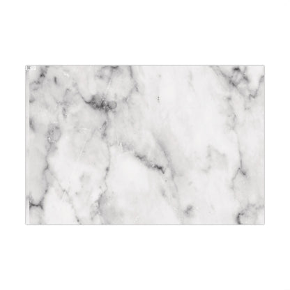 Lived-In Grey Marble Gift Wrapping Paper