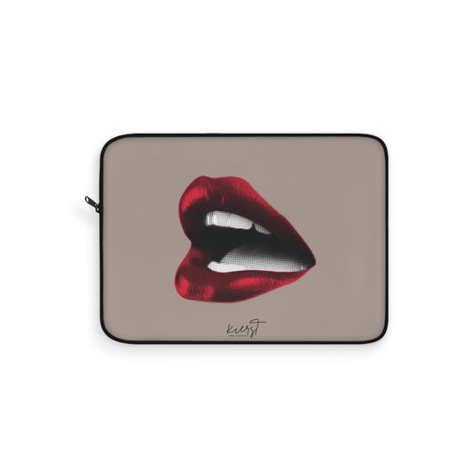 Vintage Red Lips Laptop Sleeve