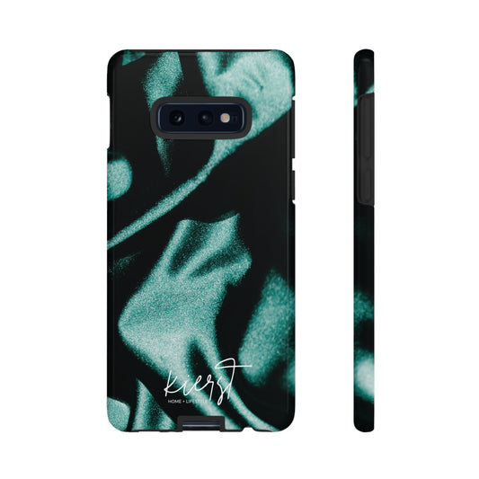 Emerald Silk Print Samsung Galaxy Case | Bold. Luxe. Unapologetic.