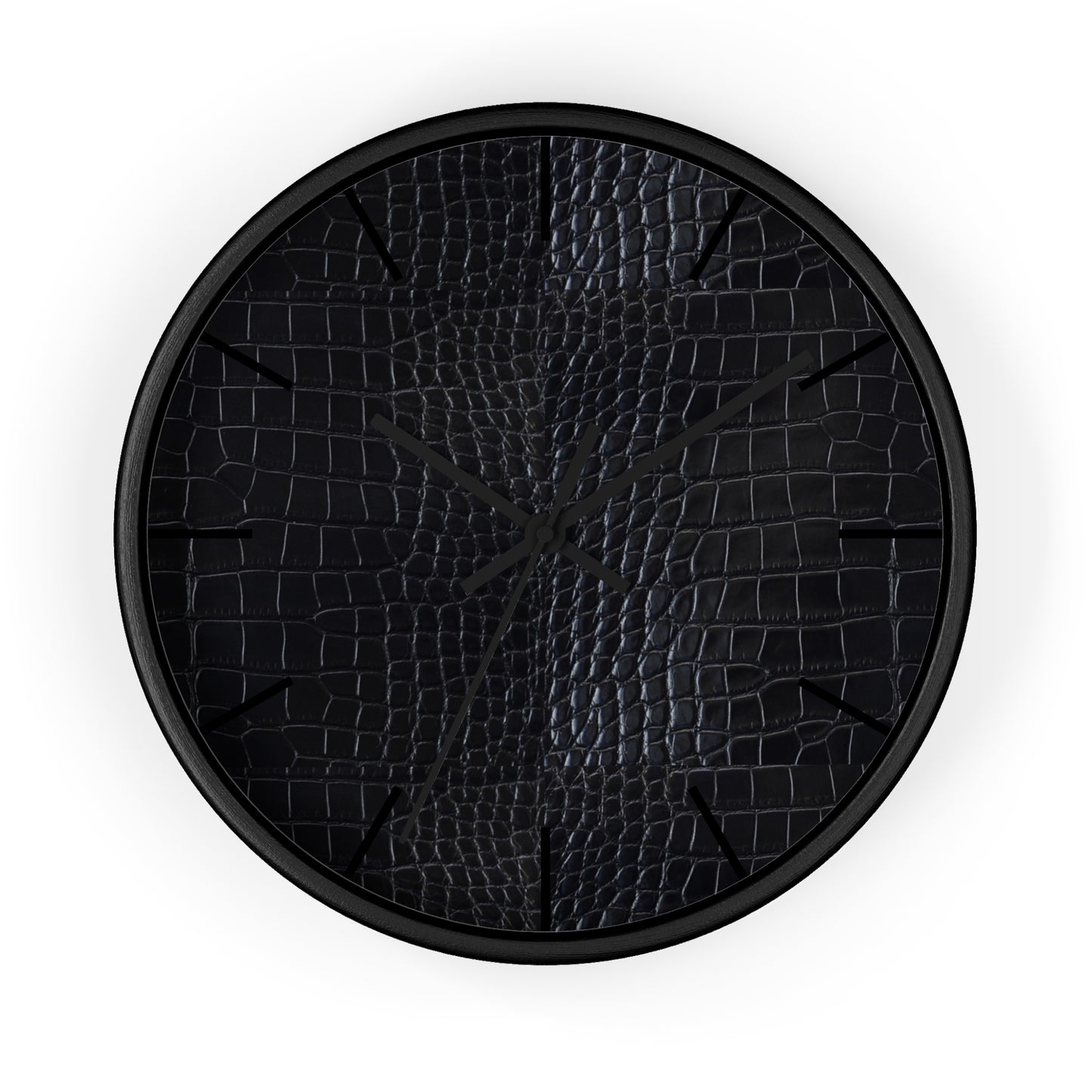 Black Crocodile Wall Clock