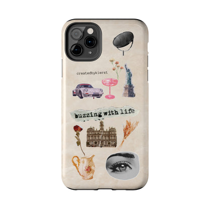 Vintage Stickers iPhone Case