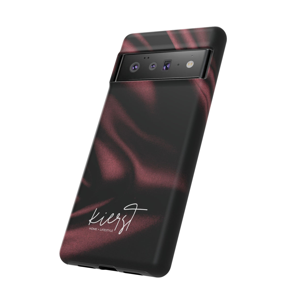 Signature Velvet Noir Silk Print Google Pixel Phone Case