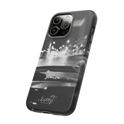 Faded Summer Nights iPhone Case | A Cinematic Blur of City Lights and Nostalgia