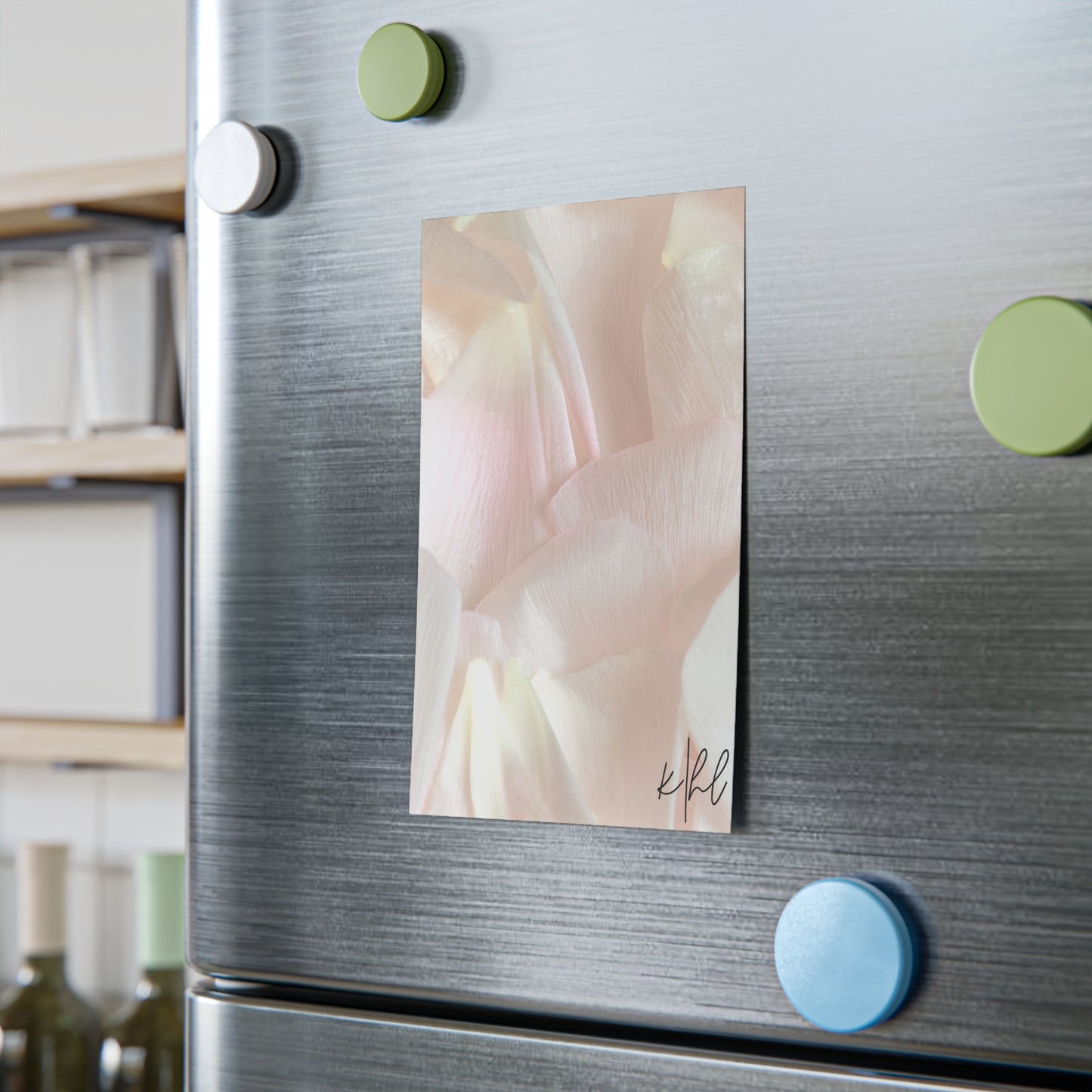 Iridescent Petals Post-it® Note Pad | Soft Pink Floral Sticky Notes for Elegant Everyday Reminders
