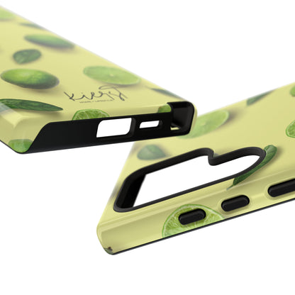 Limes Samsung Galaxy Phone Case | A Zesty Pop of Citrus and Style
