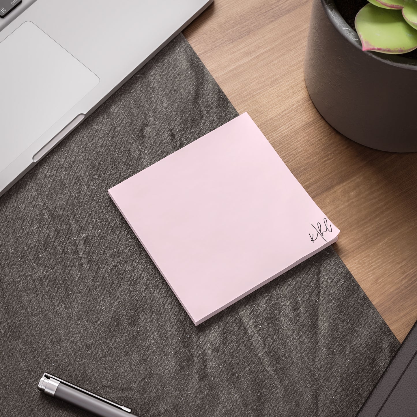 Signature Pink Post-it® Note Pad | Soft Blush Pink Sticky Notes for Everyday Luxury