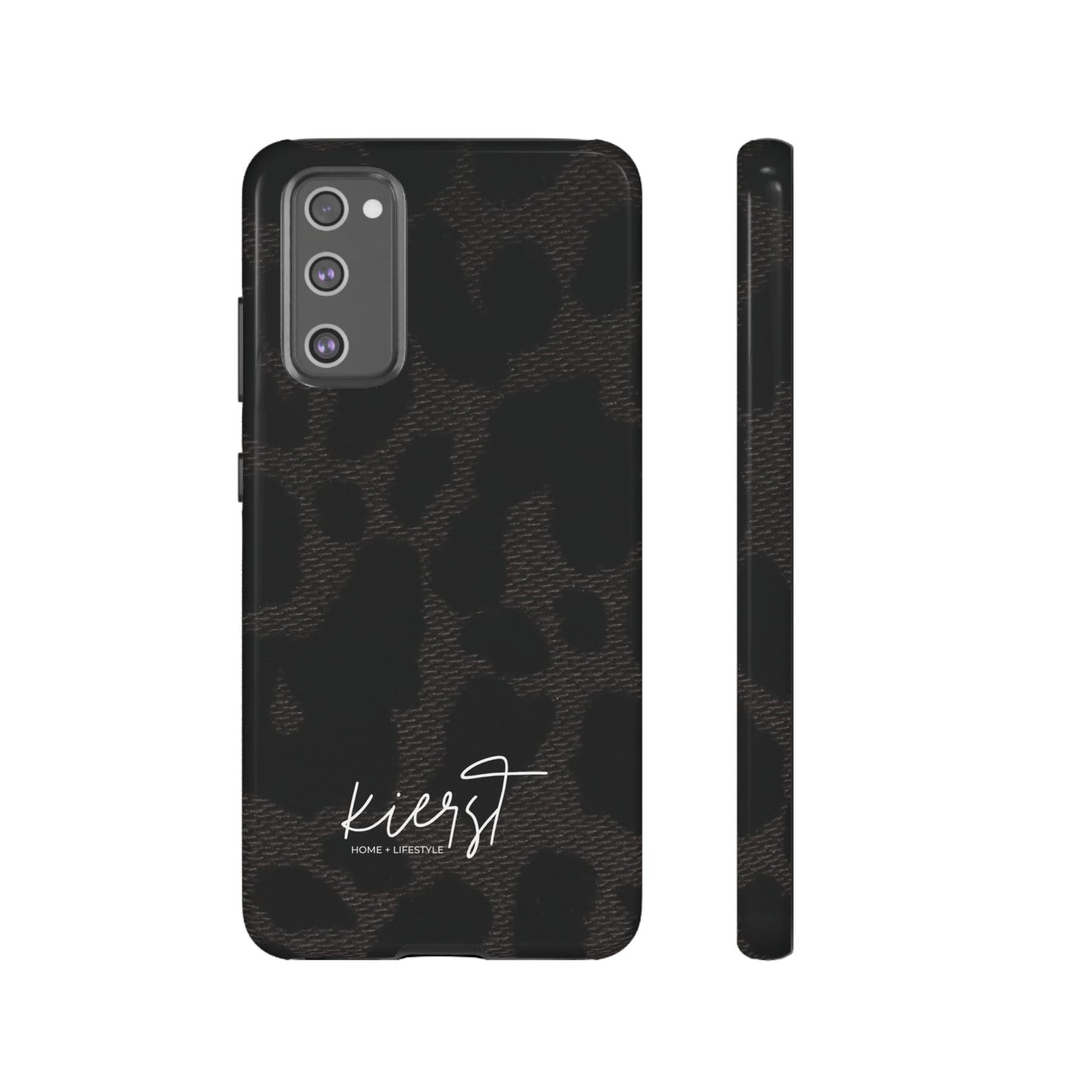 Black Leopard Samsung Galaxy Phone Case