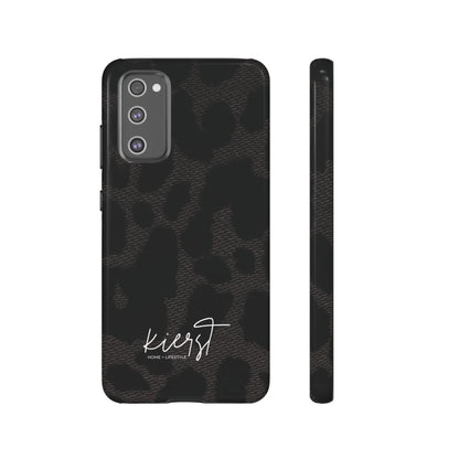 Black Leopard Samsung Galaxy Phone Case