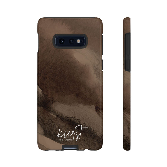 Chocolate Abstract Samsung Galaxy Case | Bold. Luxe. Unapologetic.