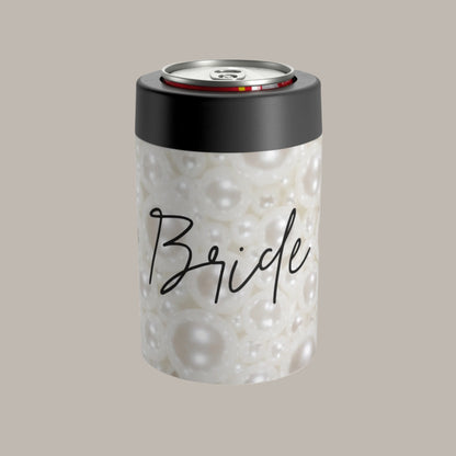 Bride on Various Pearls Can Holder | Timeless Style, Chilled to Perfection