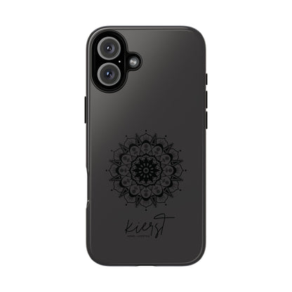 Black Mandala iPhone Case | Refined Calm in Every Curve