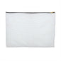 White Alligator Accessory Pouch