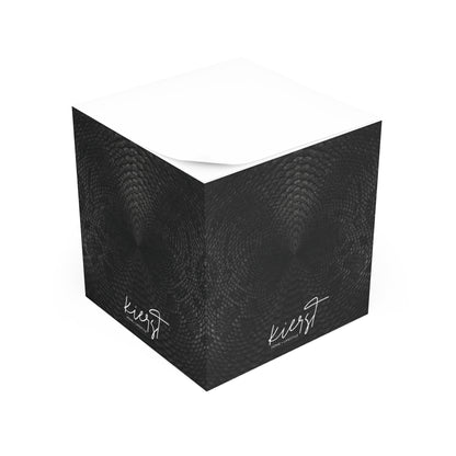 Grey Snake Sticky Note Cube