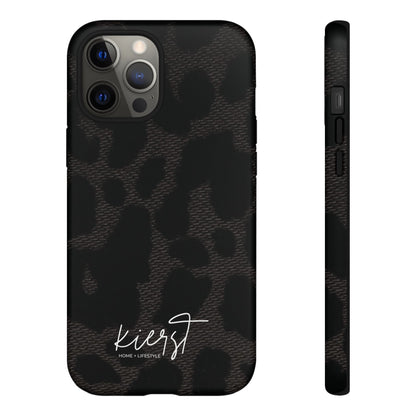 Black Leopard iPhone Case