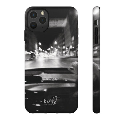 Faded Summer Nights iPhone Case | A Cinematic Blur of City Lights and Nostalgia
