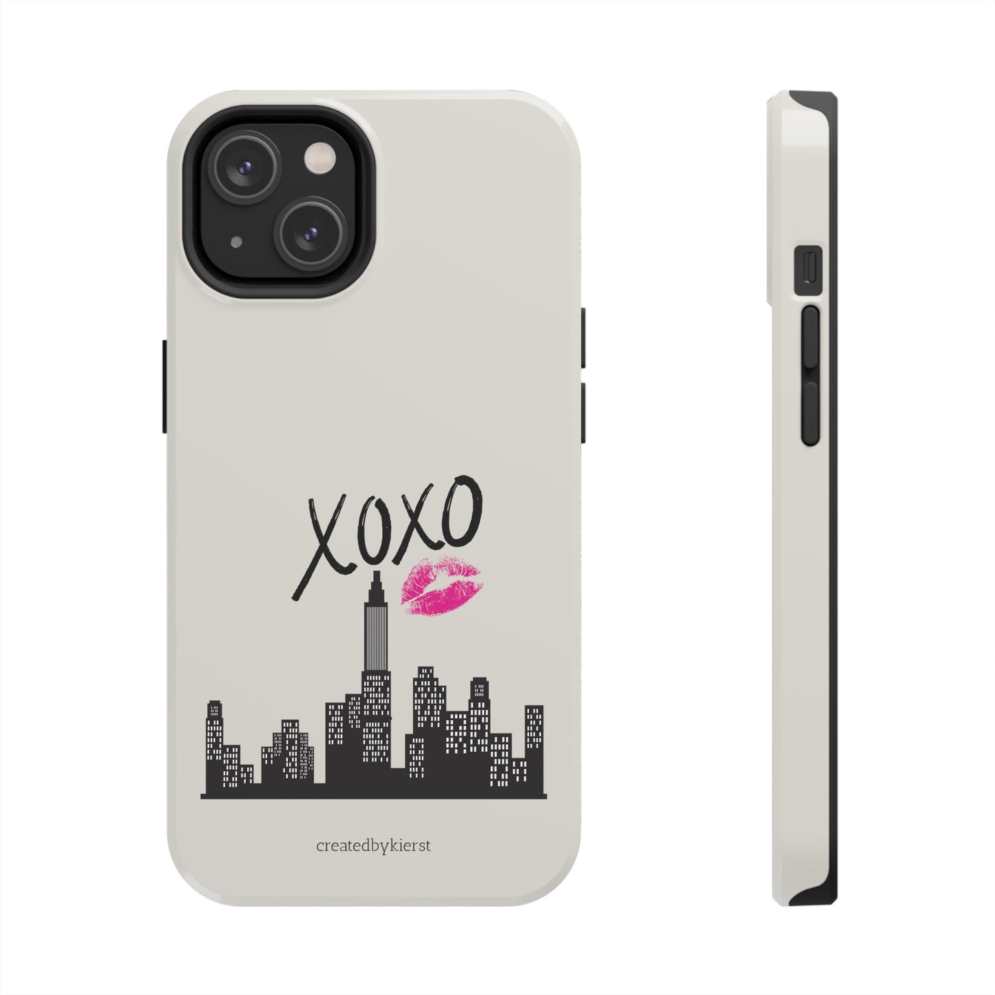 xoxo nyc iPhone Case