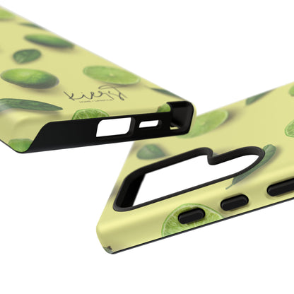 Limes Samsung Galaxy Phone Case | A Zesty Pop of Citrus and Style