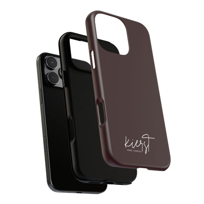 Signature Velvet Noir iPhone Case