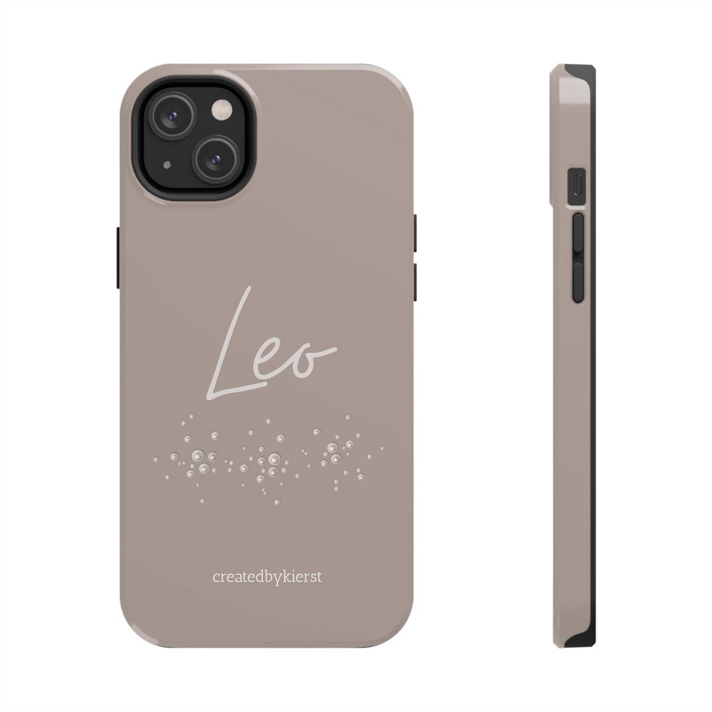 Leo and Pearls iPhone Case