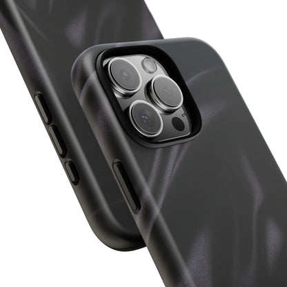 Black Silk Print iPhone Case