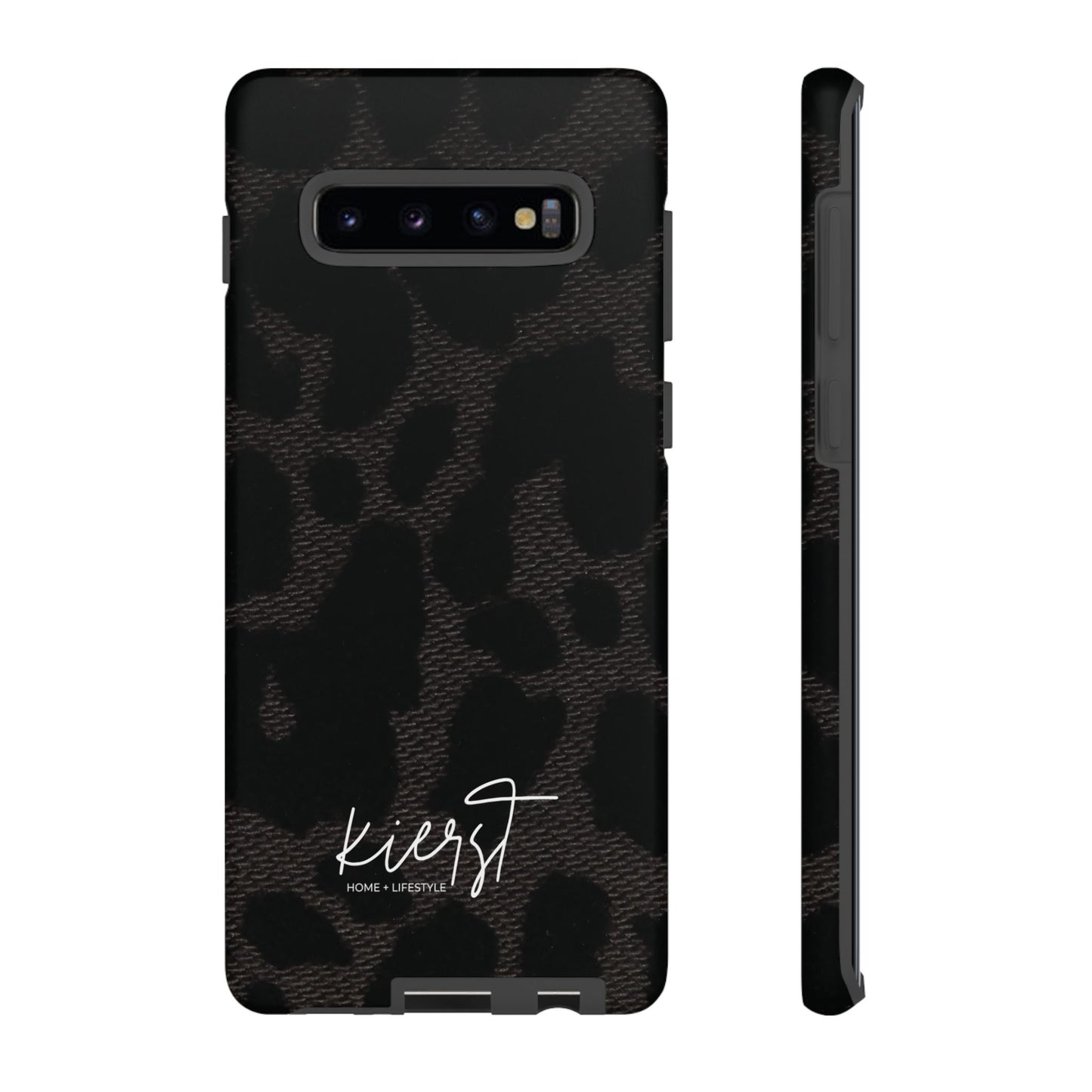 Black Leopard Samsung Galaxy Phone Case