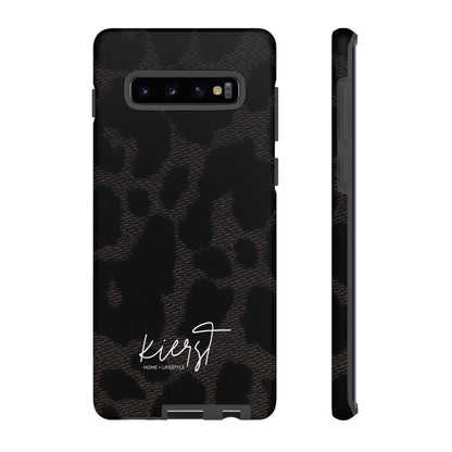 Black Leopard Samsung Galaxy Phone Case