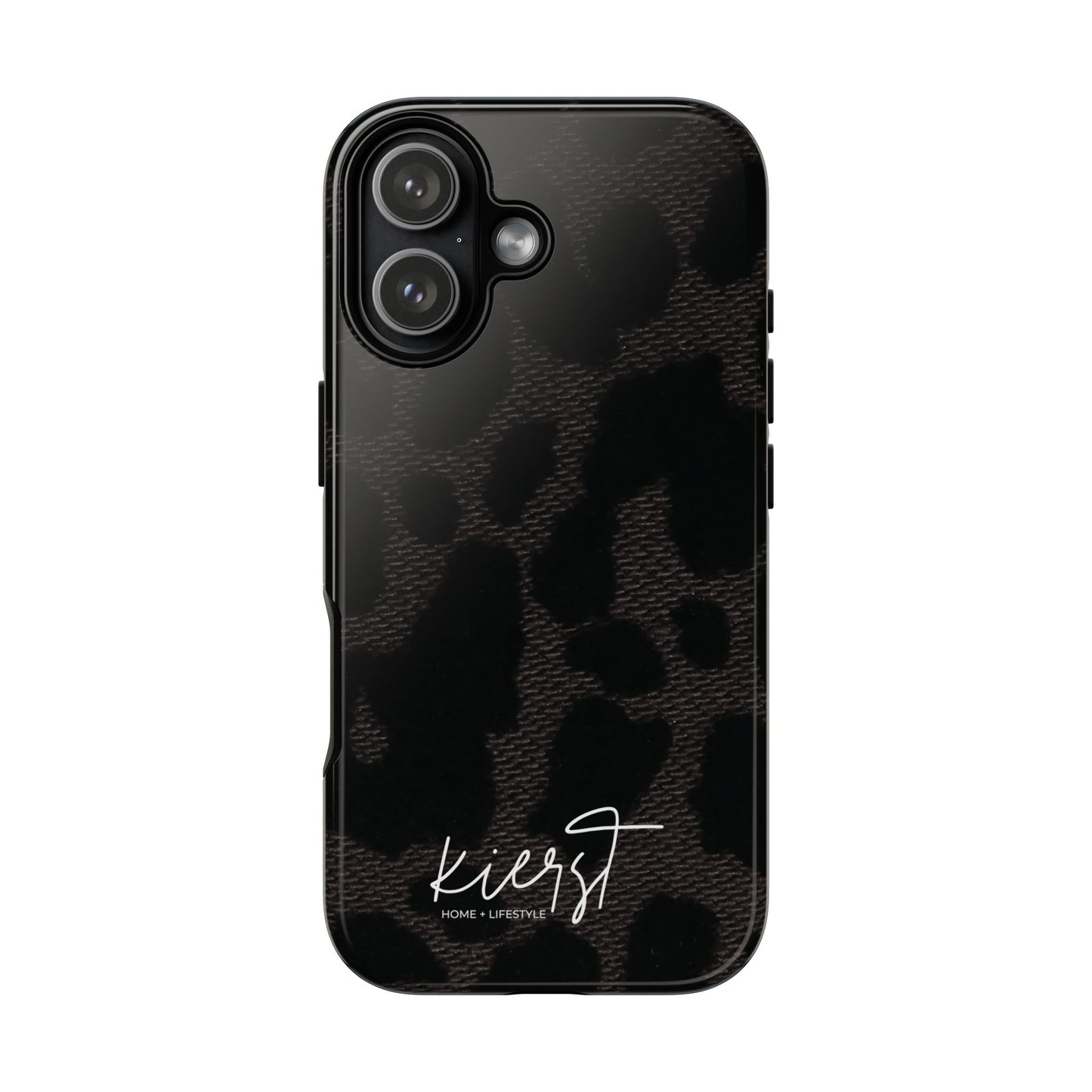 Black Leopard iPhone Case
