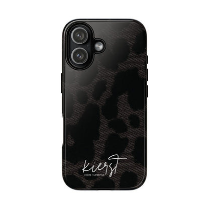 Black Leopard iPhone Case