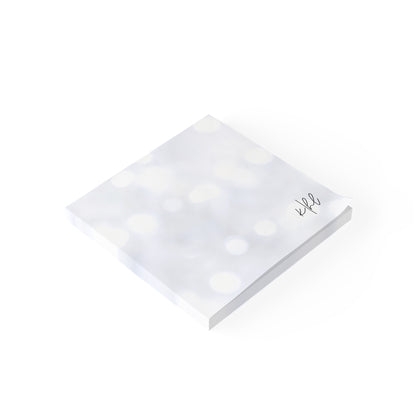 White Sparkle Post-it® Note Pad