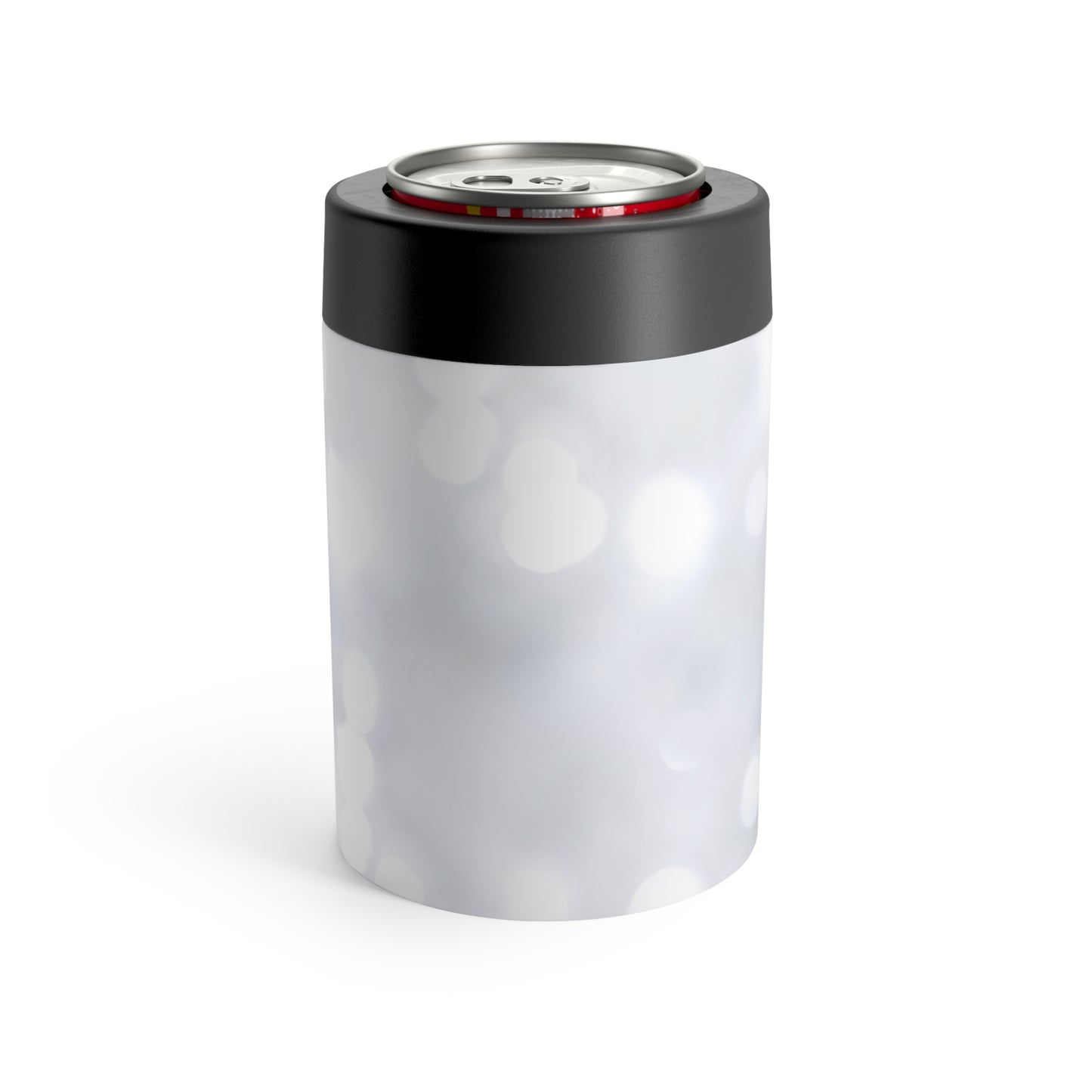 White Sparkle Can Holder