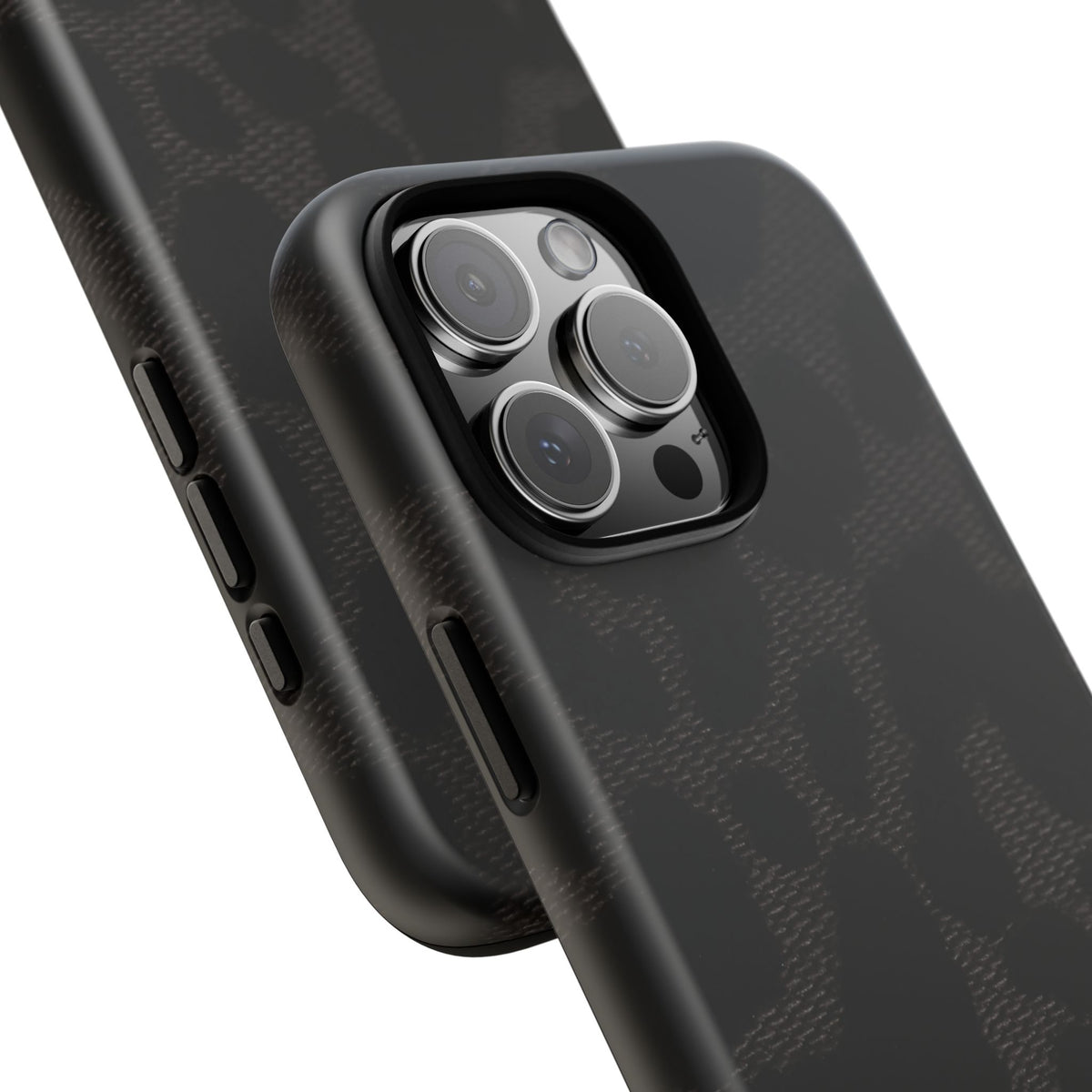 Black Leopard iPhone Case