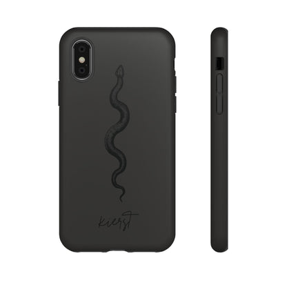 Long Black Snake iPhone Case | Subtle Edge, Quiet Power
