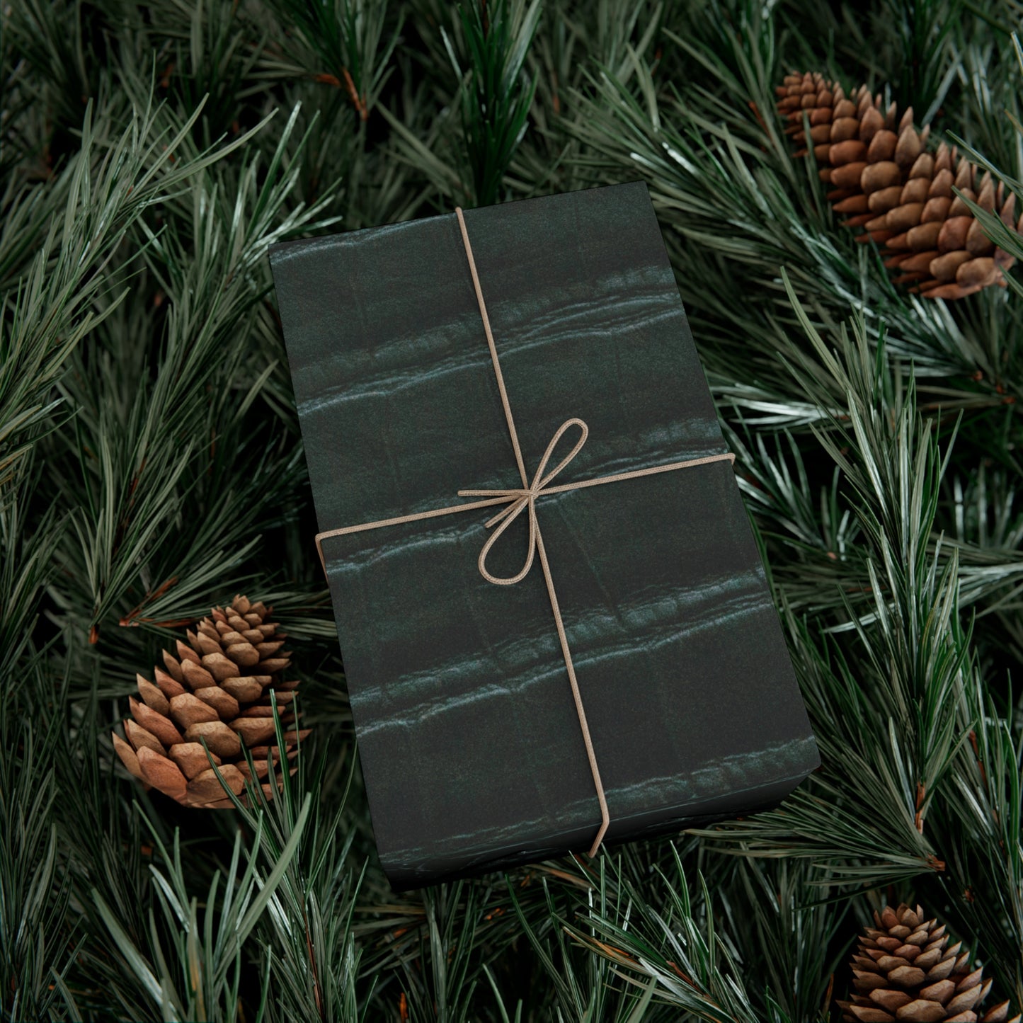 Emerald Crocodile Print Gift Wrapping Paper