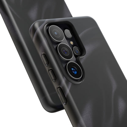 Black Silk Print Samsung Galaxy Phone Case