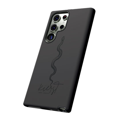 Long Black Snake Samsung Galaxy Phone Case | Power In The Subtleties