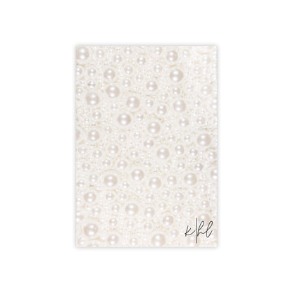 Various Pearls Post-it® Note Pad | Soft Ivory Sticky Notes with a Glamorous Luxe Touch