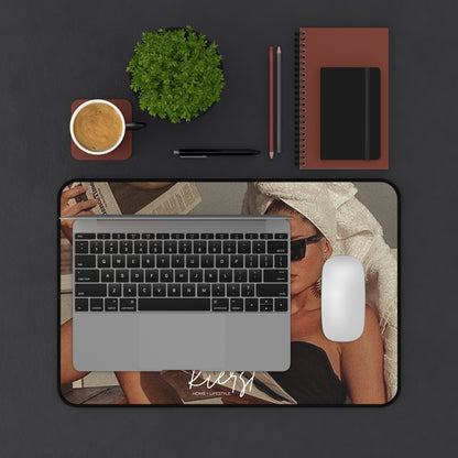 A Classic Affair Desk Mat | Vintage Glam Meets Modern Edge