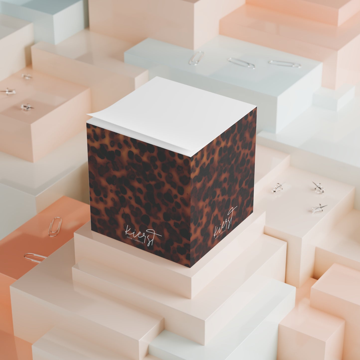 Ember Tortoise Note Cube