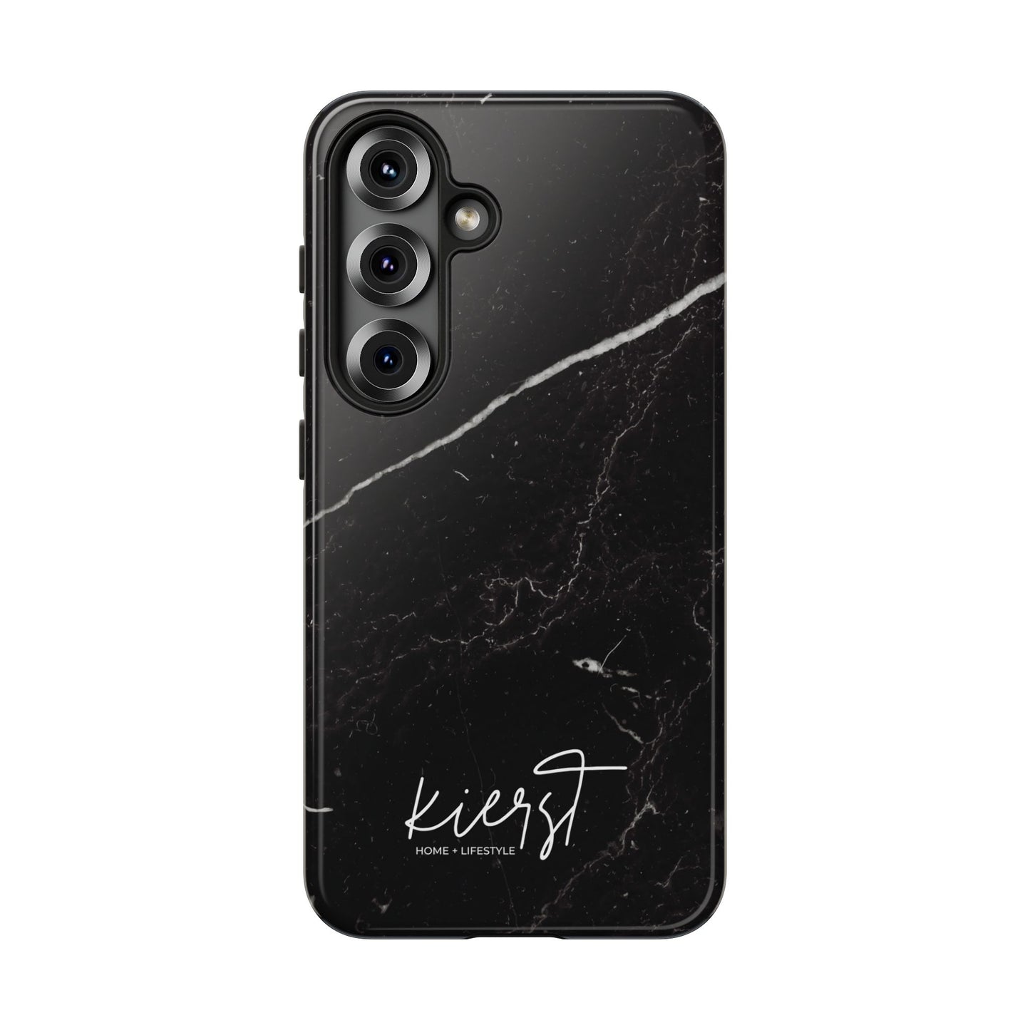 Black Marble Samsung Galaxy Phone Case