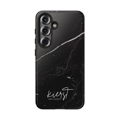 Black Marble Samsung Galaxy Phone Case