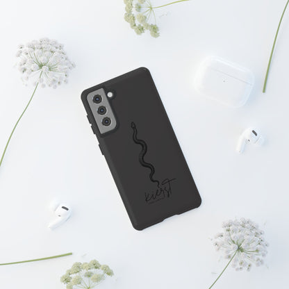 Long Black Snake Samsung Galaxy Phone Case | Power In The Subtleties